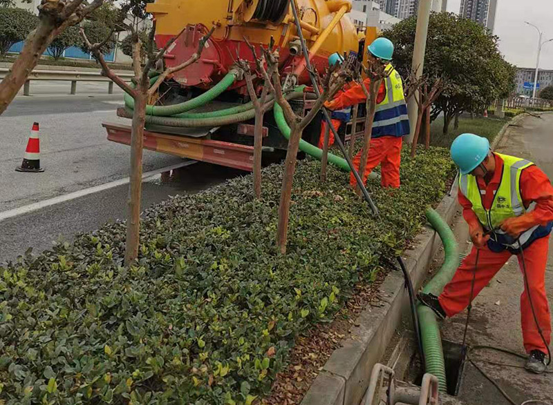 霍城市政管道清淤